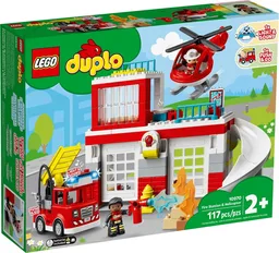 Fire Station & Helicopter