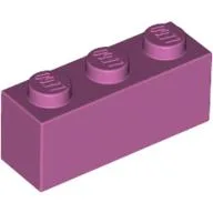 Brick 1 x 3 / Medium Dark Pink