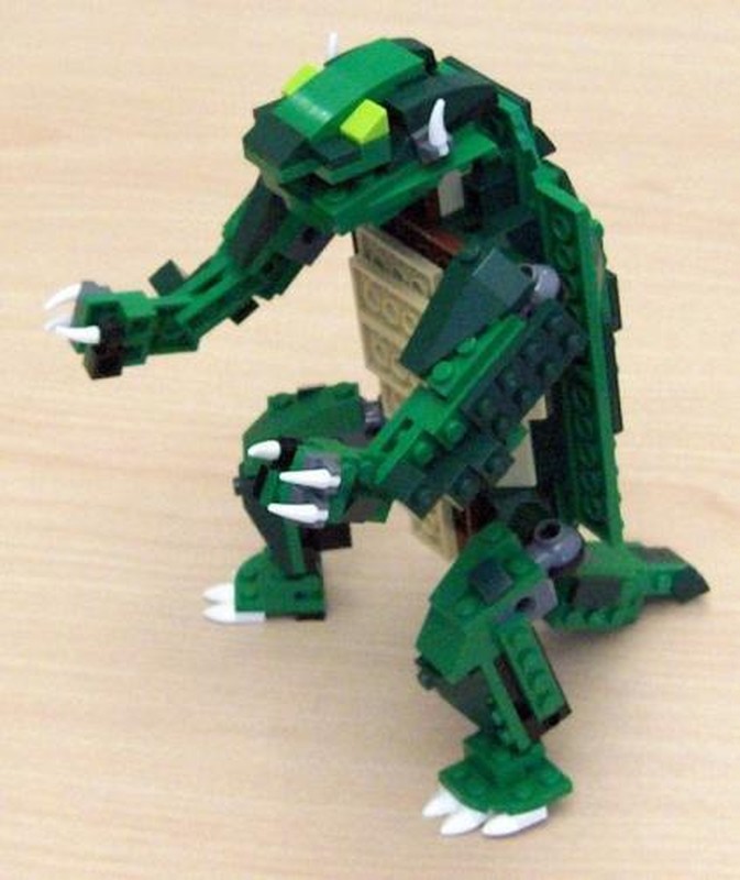 Lego Gamera - 5868 Ferocious Creatures alternate model