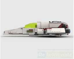 75432 E-wing and stand