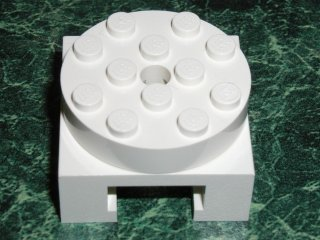 Lego Turntable 4 x 4 Locking Grooved Base with (Same Color) Top (30516 / 30658)