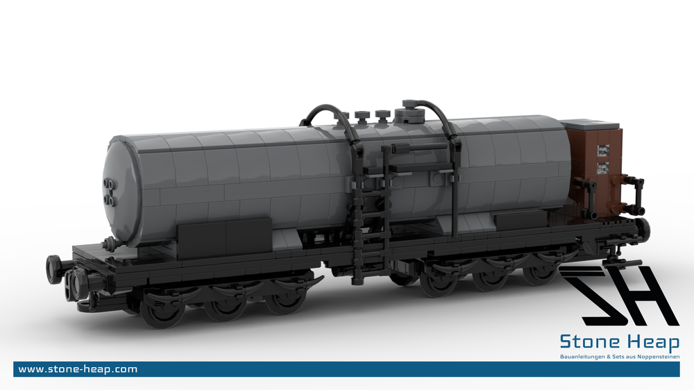 Lego DRG ZZd [P] “6-Achsiger Kesselwagen Mit Bremserhaus”