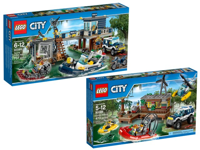 Lego Swamp Police and Crooks