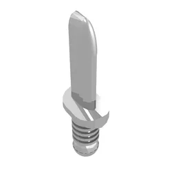 Weapon Dagger / Knife / Chrome Silver