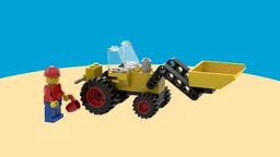 LEGO Classic Town: Tractor-Digger 625, reimagined