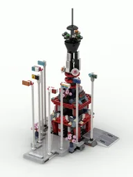 Japanese Pagoda with 21051