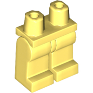 Lego Hips and Bright Light Yellow Legs / Bright Light Yellow