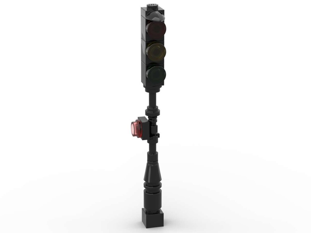 Lego A less simple Traffic Light from set 60304-1