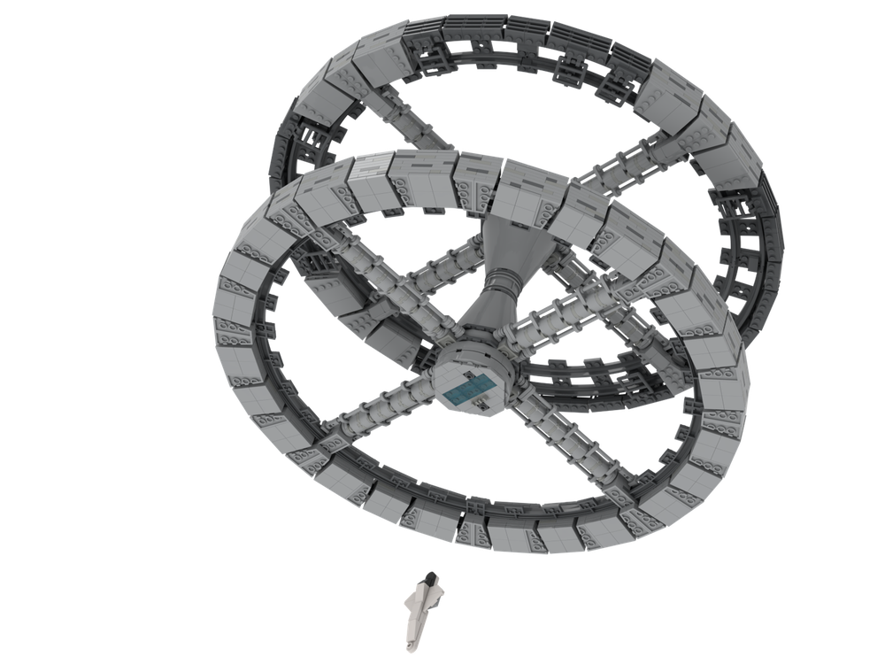 Lego Space Station 5 from 2001:a space odyssey
