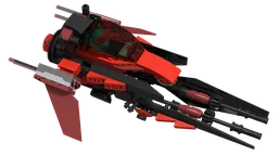 Minifig Scale Space Fighter - The Preying Mantis
