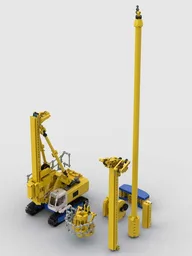 BAUER ROTARY DRILLING RIG