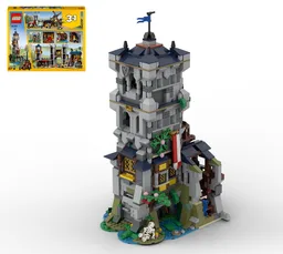 The Ruined Falcon Outpost Tower1 (31120 Alternate build)