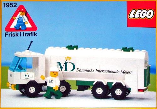 Lego Dairy Tanker