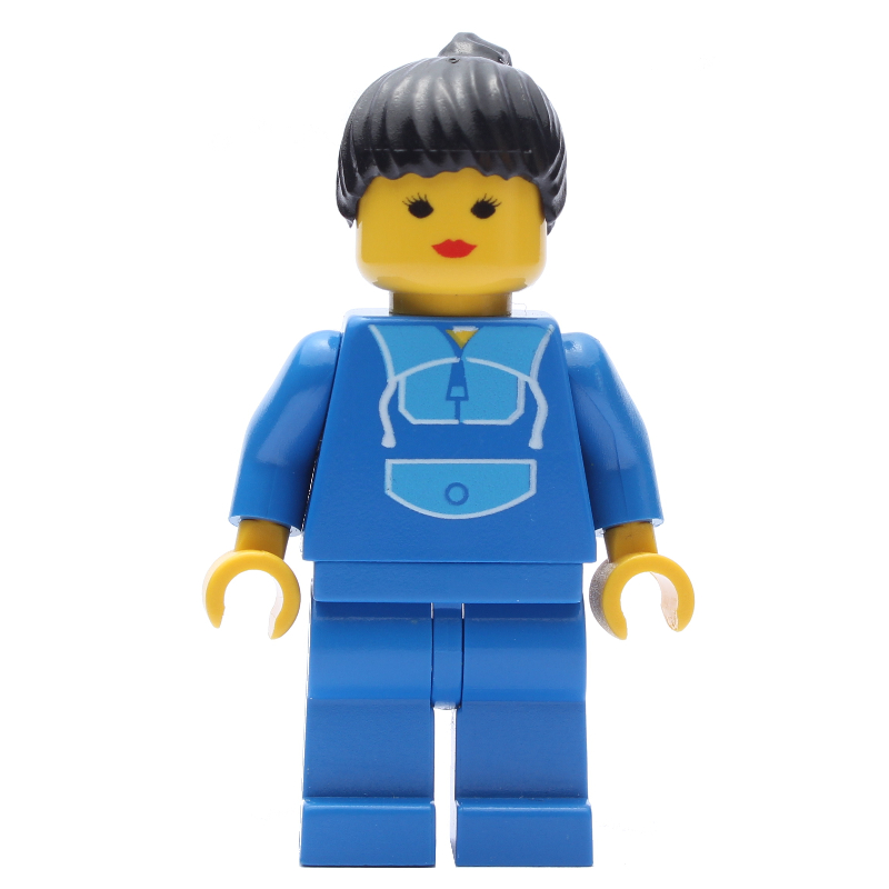 Lego Woman - Blue Jogging Suit
