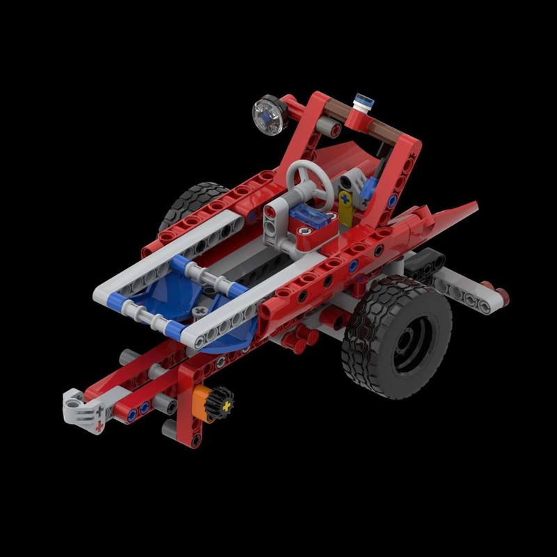 Lego 42068 Boat and Trailer (42075 - alternate build)
