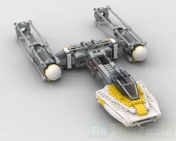 Modular Y wing, 75393-compatible