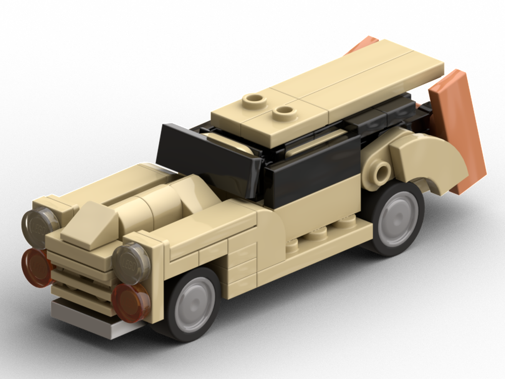 Lego 1960's Morris Minor Traveller