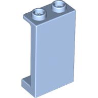 Lego Panel 1 x 2 x 3 [Side Supports / Hollow Studs] / Bright Light Blue