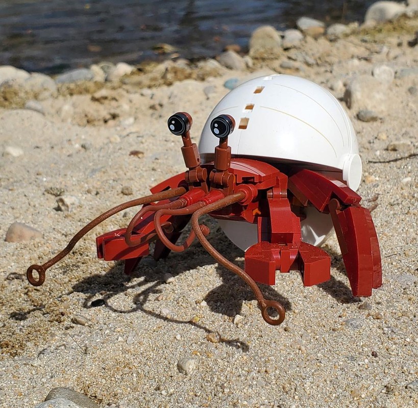 Lego Hermit Crab