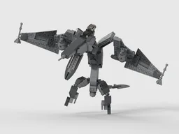 Transforming pteranodon fighter jet