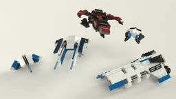 31091 Spaceships, alternate build
