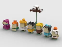Minibrickheadz - Flintstone Family