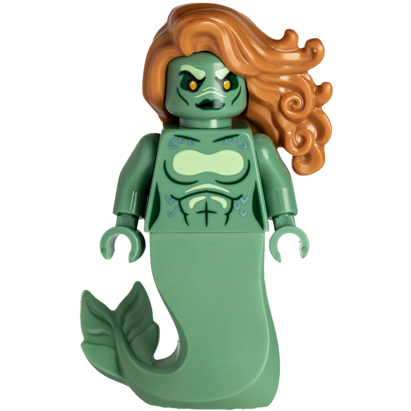 Lego Merperson with Medium Nougat Hair