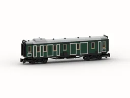 Bavarian Express Train Baggage Wagon (8w)