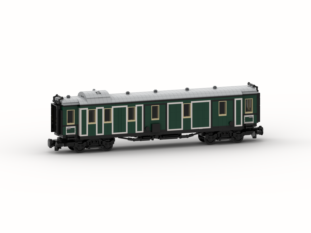 Lego Bavarian Express Train Baggage Wagon (8w)