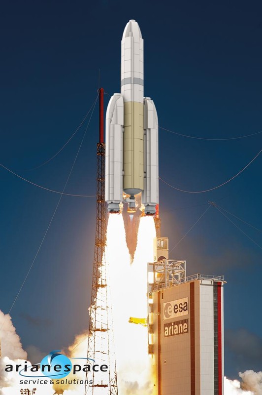 Lego Midi ESA Ariane V Rocket