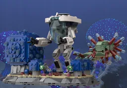 Koosh/Bulb Zone Prawn Suit Display
