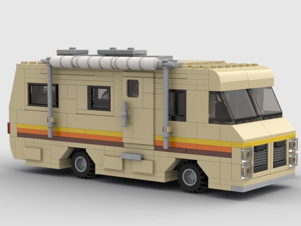 Lego Breaking Bad RV (Minifig Scale)