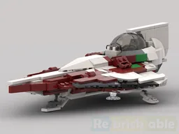 Ahsoka Tano's Delta-7B Aethersprite-Class Light Interceptor