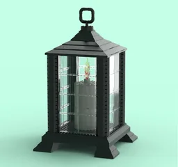 Lantern with Candle