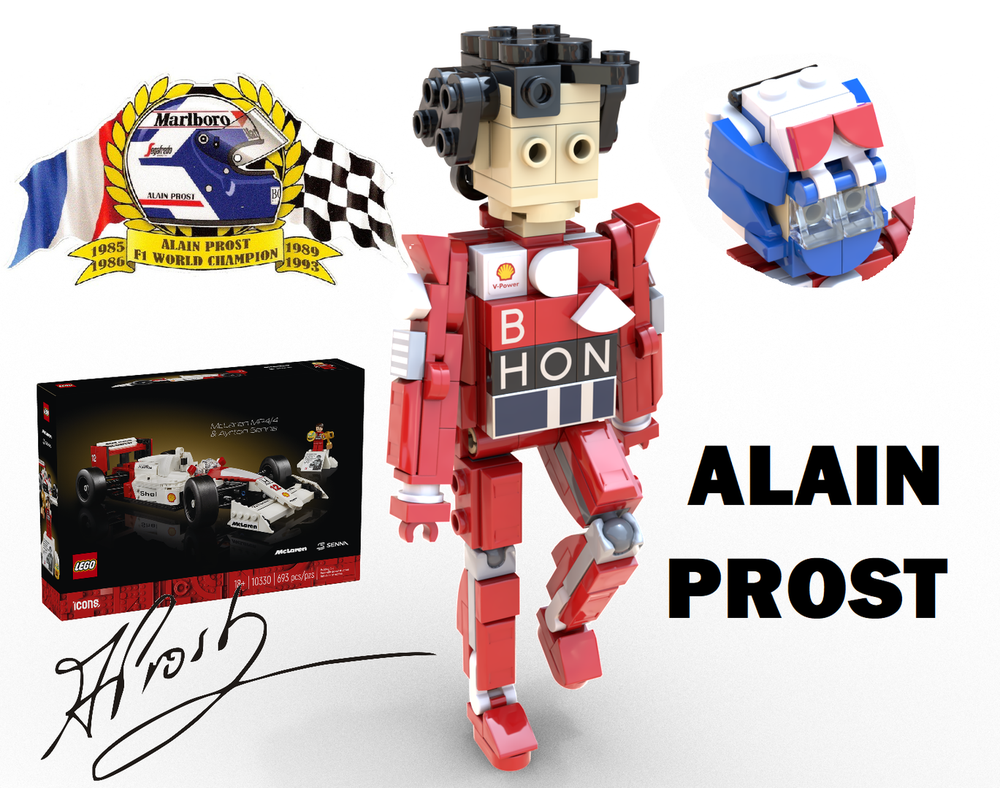 Lego Alain Prost McLaren MP4/4