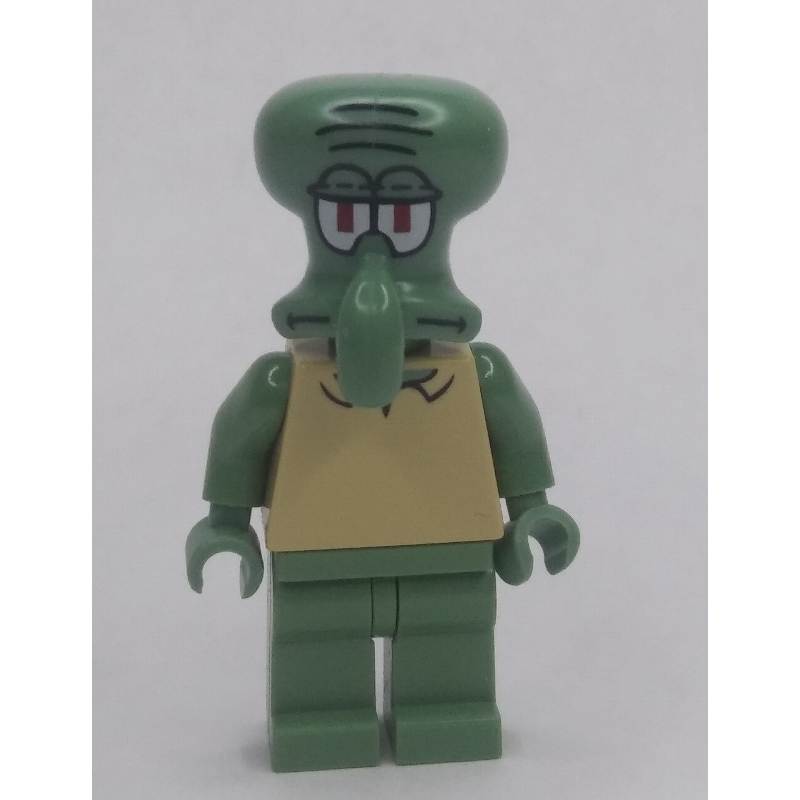 Lego Squidward Tentacles with Molded Head