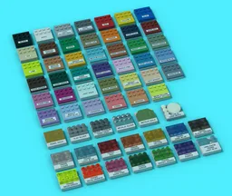 LEGO Color Chips