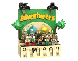 Adventures Minifig Display!