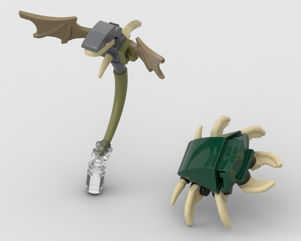 Lego Cliff Racer & Mudcarb, from The Elder Scrolls III: Morrowind