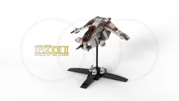 Micro Size LAAT/i Republic Gunship : Episode II