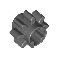 Technic Gear 8 Tooth / Dark Bluish Gray