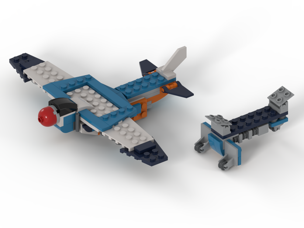 Lego Bomber and payload (31099)