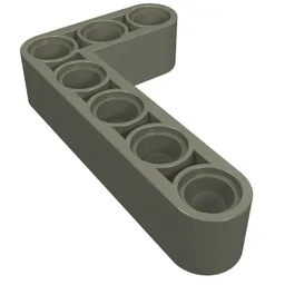 Technic Beam 3 x 5 L-Shape Thick / Dark Gray