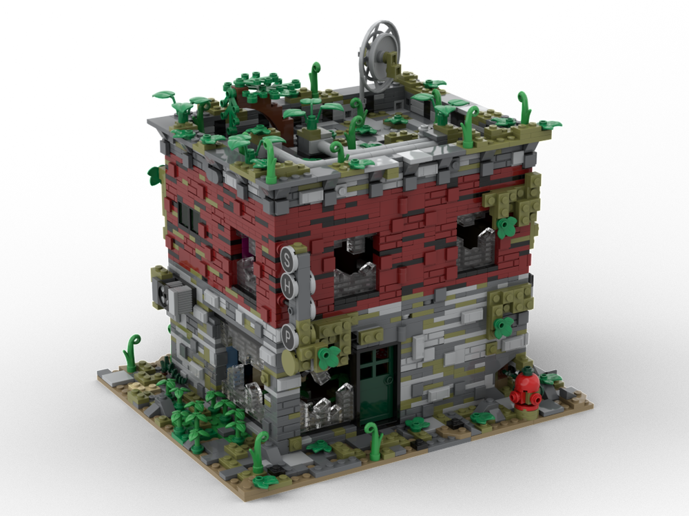 Lego The Last of Us: A store with an infected