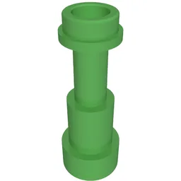 Equipment Telescope / Torch / Spyglass, Support Round 1 x 1 x 1 2/3 / Bright Green