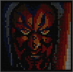 Darth Maul Mosaic (Hooded)