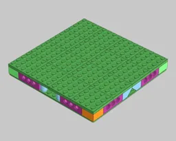16x16 MILs Base with Electrical Access