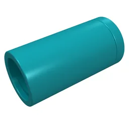 Technic Pin Connector Round [No Slot] / Dark Turquoise