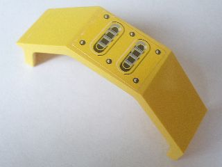 Lego Panel 3 x 2 x 6 with 6 Dots and 2 Vent Openings Pattern (Sticker) - Sets 8250 / 8299