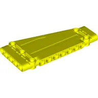 Technic Panel 5 x 11 x 1 Tapered / Vibrant Yellow